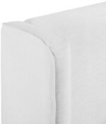 Kendall Linen Textured Fabric Upholstered Bed - Image 9