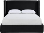 Kendall Velvet Upholstered Bed - Image 3