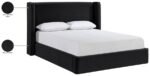 Kendall Velvet Upholstered Bed - Image 12