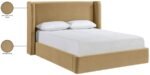 Kendall Velvet Upholstered Bed - Image 12