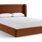 Kendall Velvet Upholstered Bed