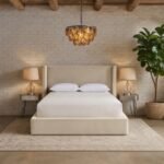 Kendall Velvet Upholstered Bed - Image 2