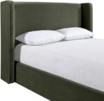 Kendall Velvet Upholstered Bed - Image 6
