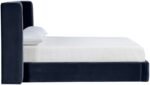 Kendall Velvet Upholstered Bed - Image 4