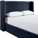 Kendall Velvet Upholstered Bed - Image 6
