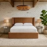 Kendall Velvet Upholstered Bed - Image 2