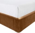 Kendall Velvet Upholstered Bed - Image 8