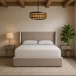 Kendall Velvet Upholstered Bed - Image 2