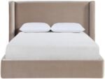 Kendall Velvet Upholstered Bed - Image 3