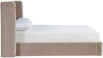 Kendall Velvet Upholstered Bed - Image 4