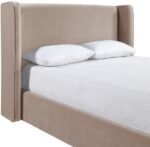 Kendall Velvet Upholstered Bed - Image 6