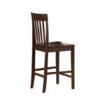 5365-24 CNTR HGHT CHAIR, SLATS BACK