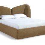 Elowen Chenille Fabric Upholstered Bed