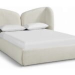 Elowen Chenille Fabric Upholstered Bed