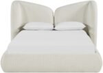 Elowen Chenille Fabric Upholstered Bed - Image 3