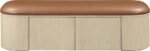 Velden Vegan Leather Upholstered Storage Bench - Image 4
