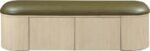 Velden Vegan Leather Upholstered Storage Bench - Image 4