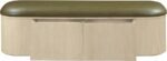 Velden Vegan Leather Upholstered Storage Bench - Image 5
