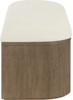 Velden Vegan Leather Upholstered Storage Bench - Image 6