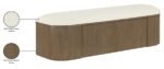 Velden Vegan Leather Upholstered Storage Bench - Image 15