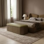 Velden Vegan Leather Upholstered Storage Bench - Image 2