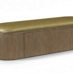 Velden Vegan Leather Upholstered Storage Bench