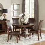 5473-54* Round Dining Table - Image 5