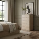 Tiberio Oak Veneer And Solid Wood Chest - Image 2