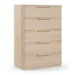 Tiberio Oak Veneer And Solid Wood Chest