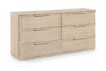 Tiberio Oak Veneer And Solid Wood Dresser