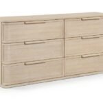 Tiberio Oak Veneer And Solid Wood Dresser
