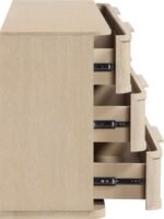 Tiberio Oak Veneer And Solid Wood Dresser - Image 6