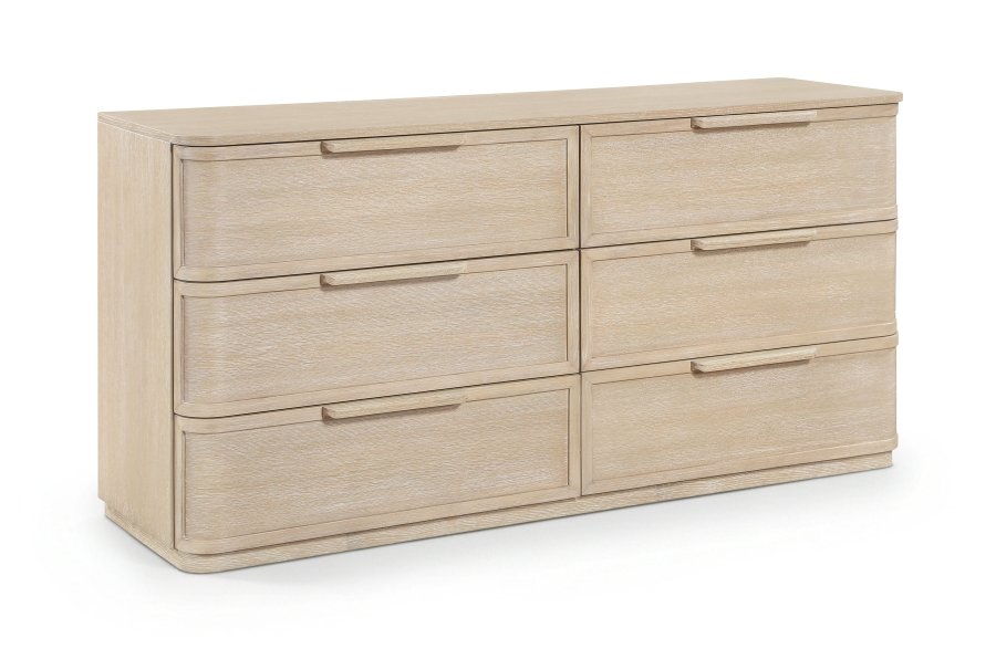 54915.jpg Tiberio Oak Veneer And Solid Wood Dresser - Image 1