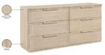 Tiberio Oak Veneer And Solid Wood Dresser - Image 11