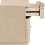 Tiberio Oak Veneer And Solid Wood Nightstand - Image 6