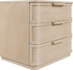 Tiberio Oak Veneer And Solid Wood Nightstand - Image 8