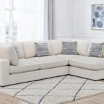 SERENE 4-PIECE UPHOLSTERED MODULAR SECTIONAL SOFA BEIGE