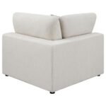 SERENE 4-PIECE UPHOLSTERED MODULAR SECTIONAL SOFA BEIGE - Image 9