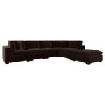 LAKEVIEW 6-PIECE UPHOLSTERED MODULAR SECTIONAL CHOCOLATE - Image 3