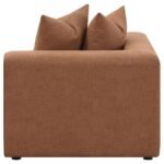 JENNIFER 6-PIECE UPHOLSTERED MODULAR SECTIONAL TERRACOTTA - Image 13