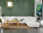 SUNNY 6-PIECE UPHOLSTERED MODULAR SECTIONAL SOFA NATURAL