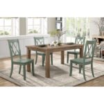 5516TLS Side Chair, Teal - Image 4