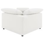 RALEIGH 5-PIECE BOUCLE UPHOLSTERED MODULAR SECTIONAL IVORY - Image 11