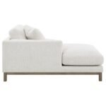 GENEVA BOUCLE UPHOLSTERED SECTIONAL CHAISE SOFA SAND - Image 16