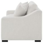 ASHLYN FABRIC UPHOLSTERED TRACK ARM LOVESEAT SAND - Image 5