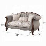 Miyeon Loveseat W/3 Pillows - Image 2