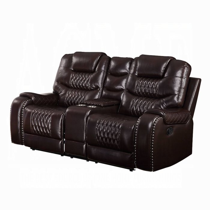 55416.jpg Braylon Motion Loveseat W/Console - Image 1