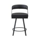 5565-24BK Swivel Counter Height Chair