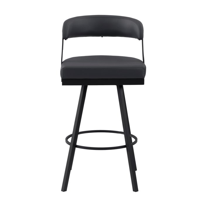 5565-29BK_noBG___l.jpg 5565-29BK Swivel Pub Height Chair - Image 1