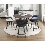 5565-24WT Swivel Counter Height Chair - Image 6